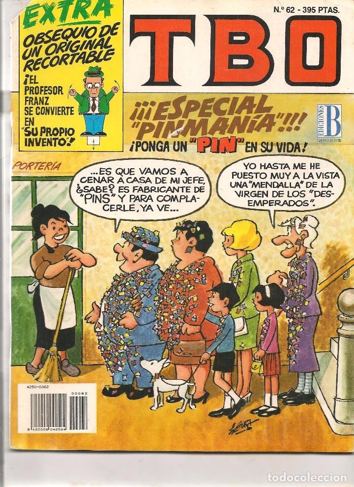 C&oacute;mics: TBO. N&ordm; 62. EDICIONES B. (ST/)(ST/A7) - Foto 1