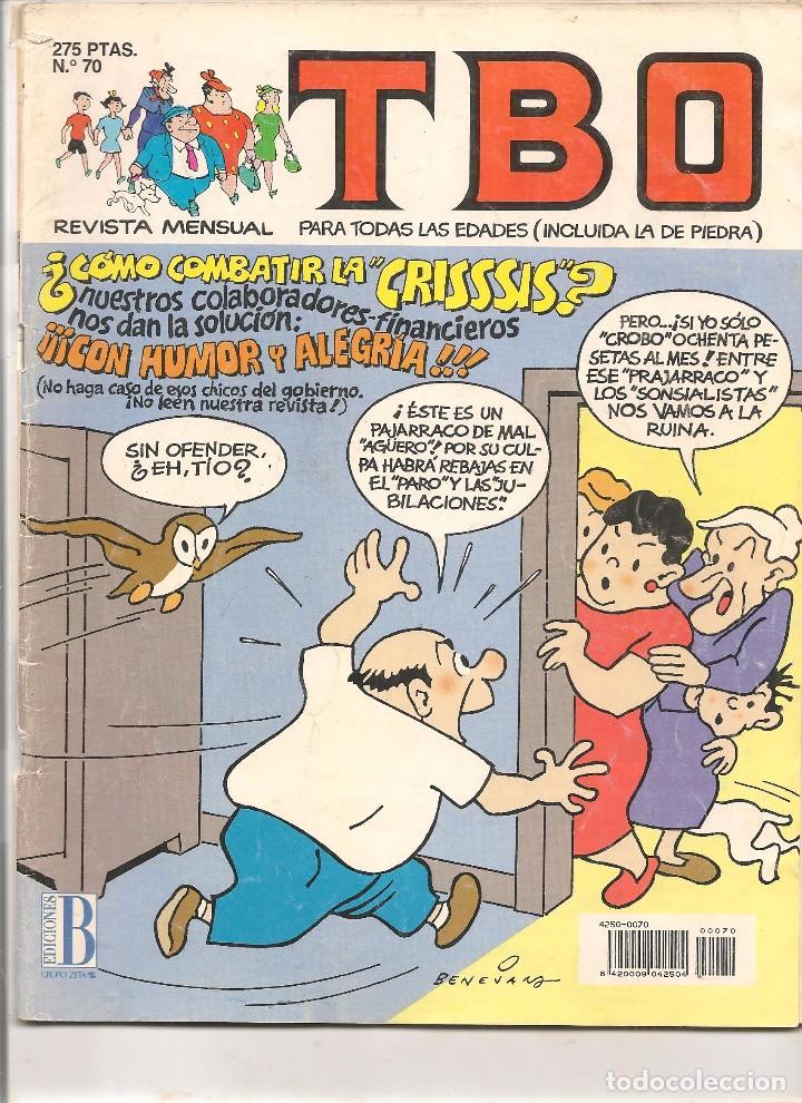 C&oacute;mics: TBO. N&ordm; 70. EDICIONES B. (ST/A7) - Foto 1