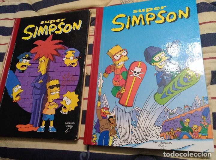 C&oacute;mics: LOS SIMPSON - SUPER SIMPSON 5 Y 7 TAPADURA - Foto 1