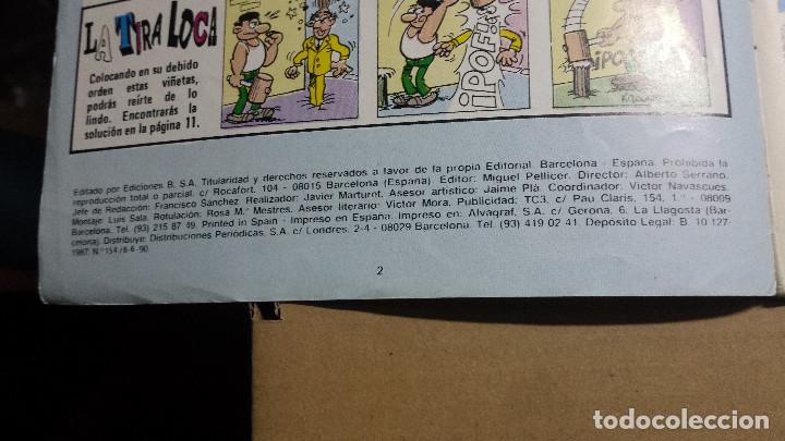 C&oacute;mics: C&Oacute;MIC ZIPI Y ZAPE N&ordm; 154 1987 EDICIONES B - Foto 2