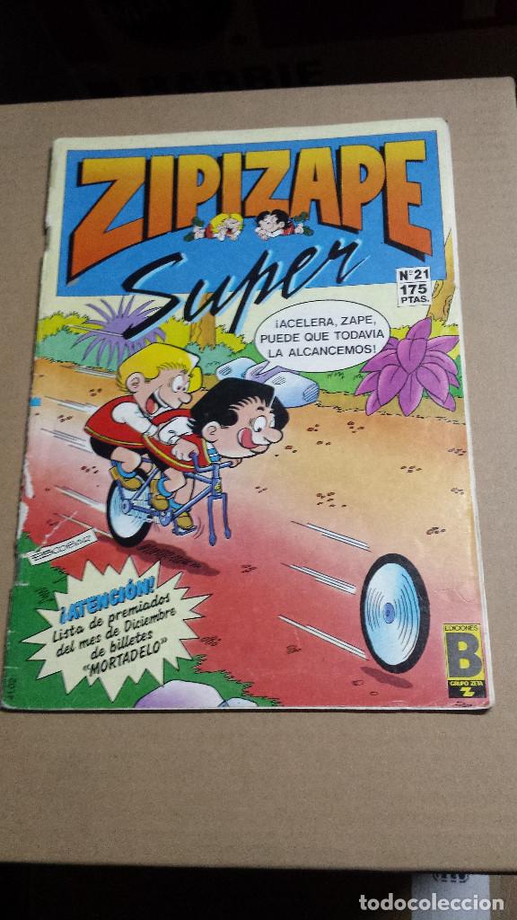 C&oacute;mics: C&Oacute;MIC ZIPIZAPE SUPER N&ordm;21 1987 EDICIONES B - Foto 1