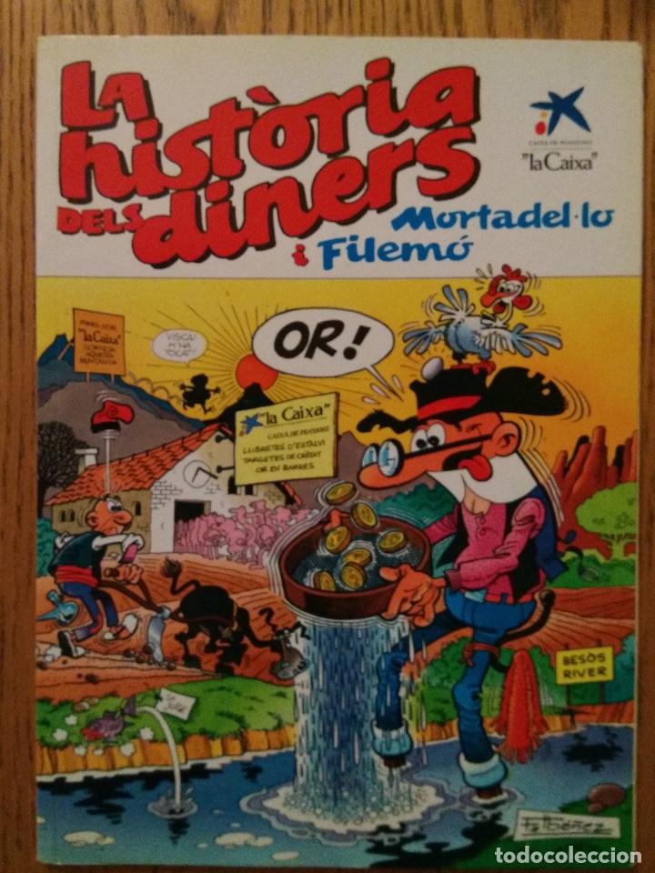 Fumetti: MORTADEL&middot;LO I FILEM&Oacute; - La hist&ograve;ria dels diners - Mortadelo y Filem&oacute;n - Ediciones B, 1989 - CATAL&Agrave;