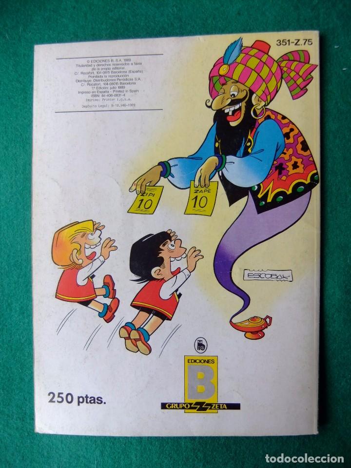 C&oacute;mics: COLECCION OLE N&ordm;351-Z.75 ZIPI Y ZAPE 1&ordf; EDICION EDICIONES B - Foto 2