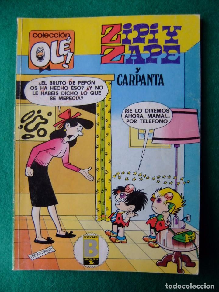 C&oacute;mics: COLECCION OLE N&ordm; 189-Z.39 ZIPI Y ZAPE 1&ordf; EDICION EDICIONES B - Foto 1