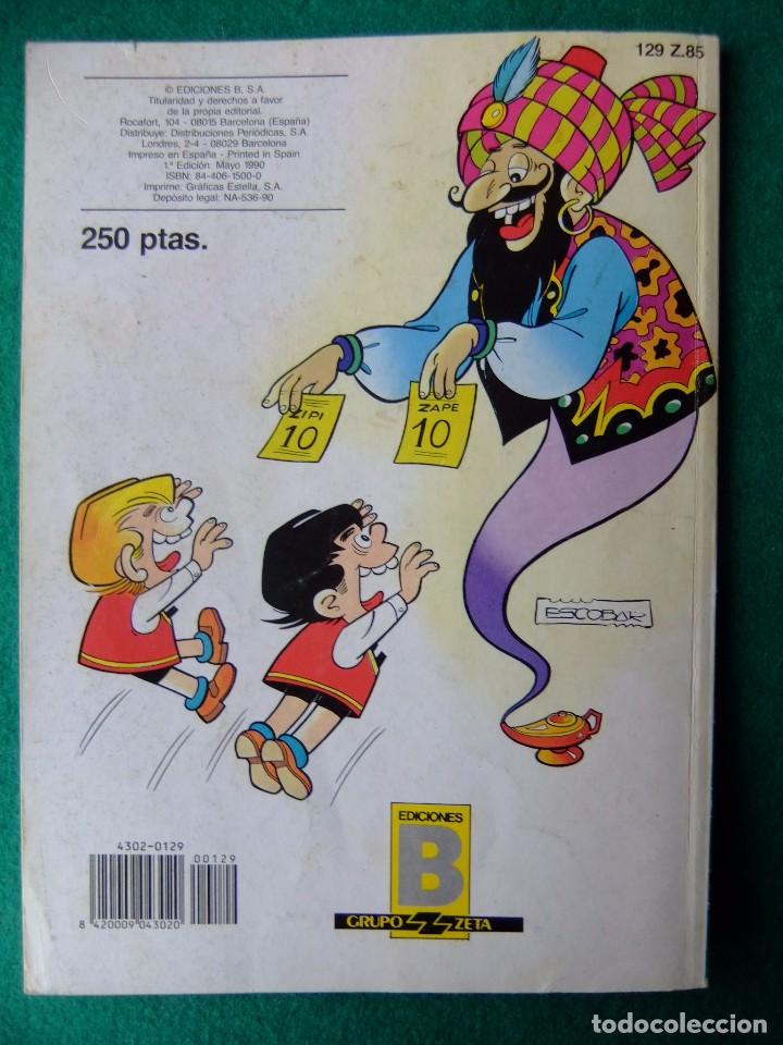 C&oacute;mics: COLECCION OLE N&ordm; 129-Z.85 ZIPI Y ZAPE 1&ordf; EDICION EDICIONES B - Foto 2