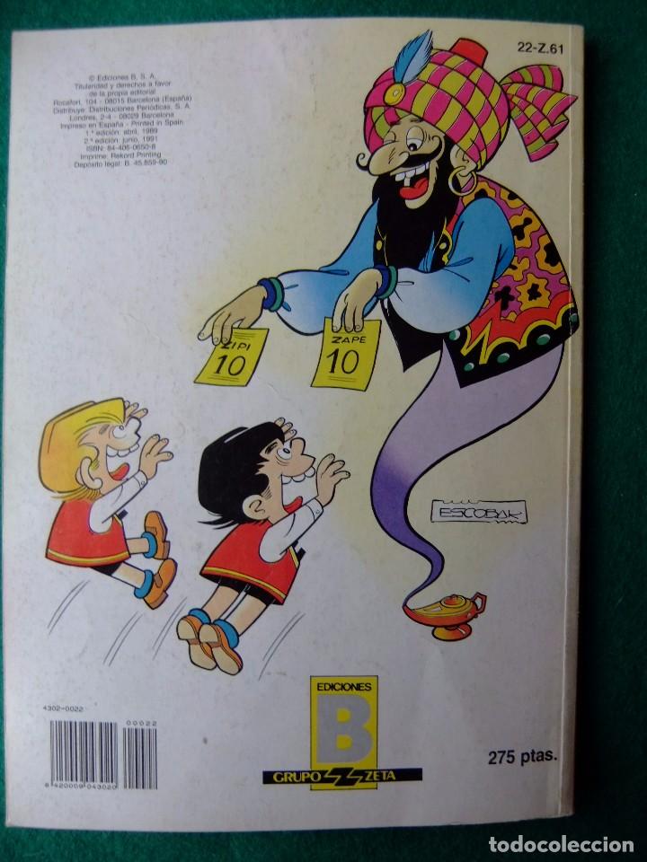 C&oacute;mics: COLECCION OLE N&ordm; 22-Z.61 ZIPI Y ZAPE 2&ordf; EDICION EDICIONES B - Foto 2