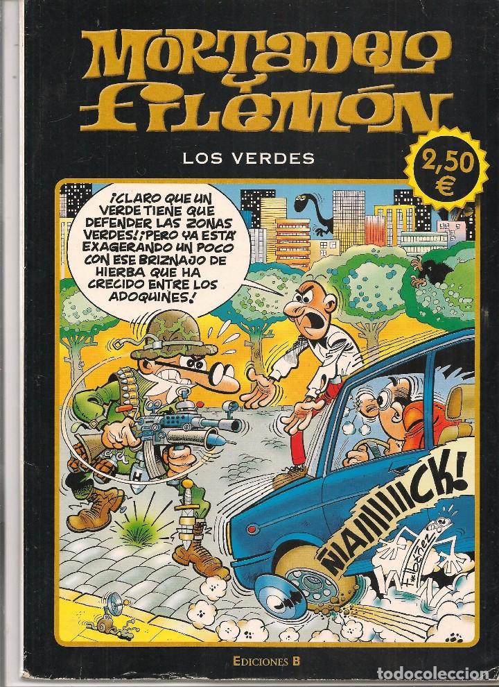 C&oacute;mics: MORTADELO Y FILEM&Oacute;N. LOS VERDES, EDICIONES B. 2011. (ST/) - Foto 1
