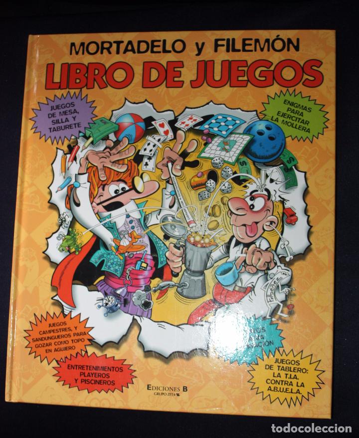 C&oacute;mics: MORTADELO Y FILEMON : LIBRO DE JUEGOS (EDICIONES B).NUEVO - Foto 1