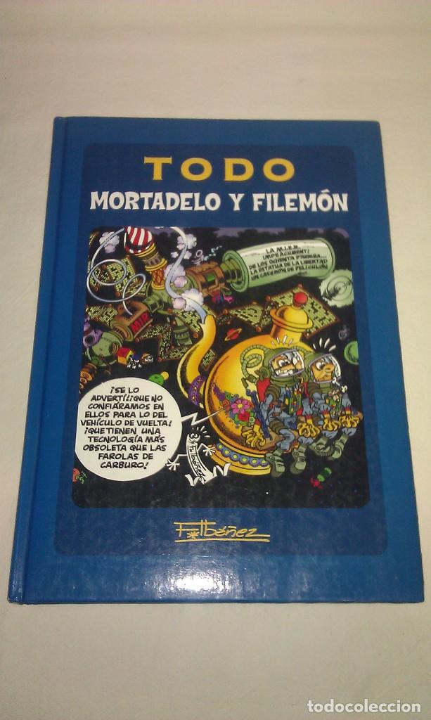 C&oacute;mics: C&Oacute;MIC TODO MORTADELO Y FILEM&Oacute;N - 1&ordf; EDICI&Oacute;N EDICIONES B A&Ntilde;O 2005 - TAPAS DURAS Y ACOLCHADAS - - Foto 1