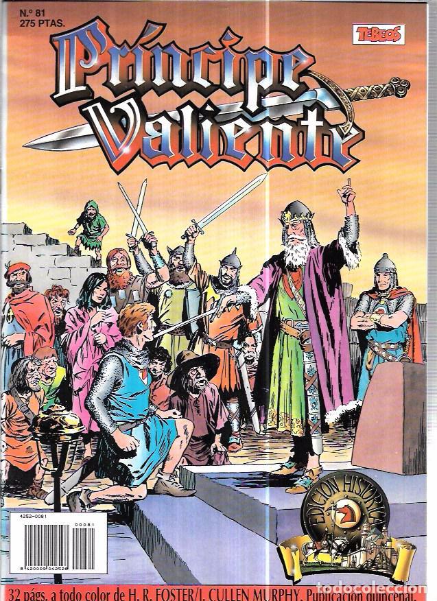 C&oacute;mics: PRINCIPE VALIENTE. N&ordm;81. EDICIONES B. A&Ntilde;O 1988. - Foto 1