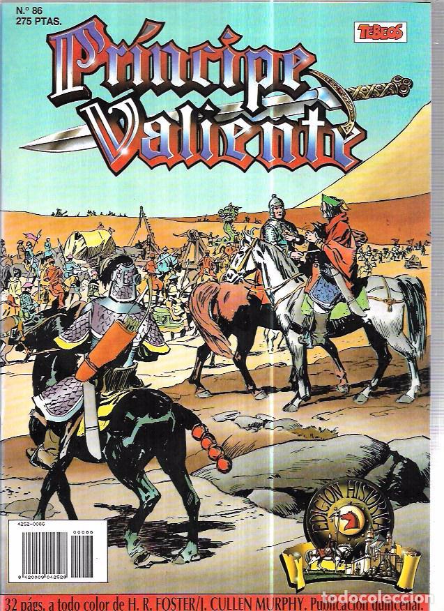 C&oacute;mics: PRINCIPE VALIENTE. N&ordm;86. EDICIONES B. A&Ntilde;O 1988. - Foto 1