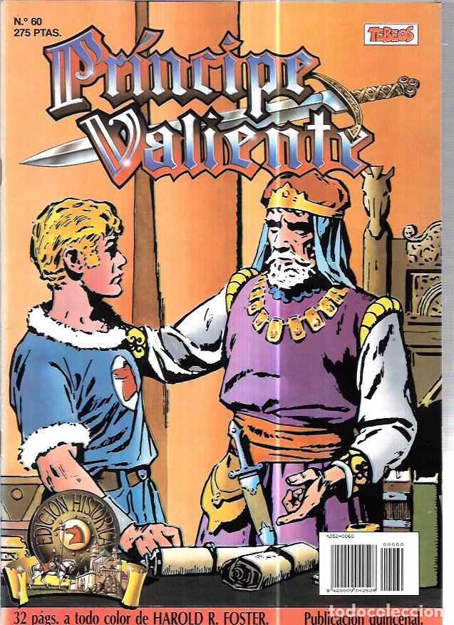 C&oacute;mics: PR&Iacute;NCIPE VALIENTE. N&ordm;60. EDICIONES B. A&Ntilde;O 1988. - Foto 1