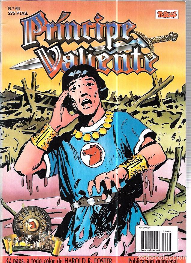 C&oacute;mics: PR&Iacute;NCIPE VALIENTE. N&ordm;64. EDICIONES B. A&Ntilde;O 1988. - Foto 1