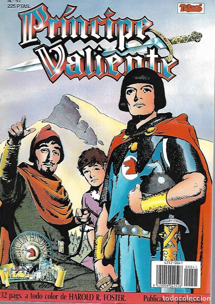 C&oacute;mics: TEBEO PRINCIPE VALIENTE. N&ordm; 41. EDICION HISTORIA. EDICIONES B. 1988 - Foto 1