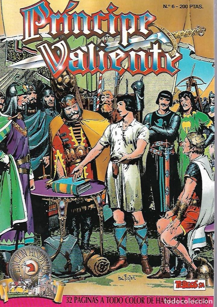 C&oacute;mics: TEBEO PRINCIPE VALIENTE. N&ordm; 6. EDICION HISTORIA. EDICIONES B. 1988 - Foto 1