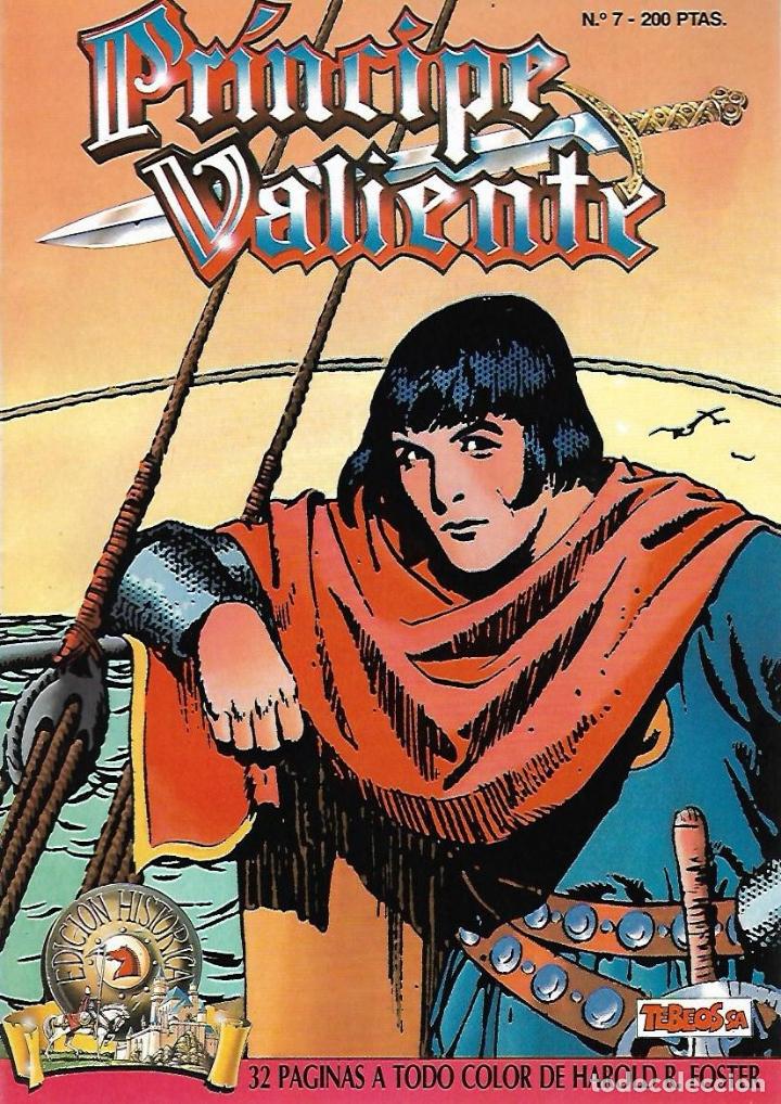 C&oacute;mics: TEBEO PRINCIPE VALIENTE. N&ordm; 7. EDICION HISTORIA. EDICIONES B. 1988 - Foto 1
