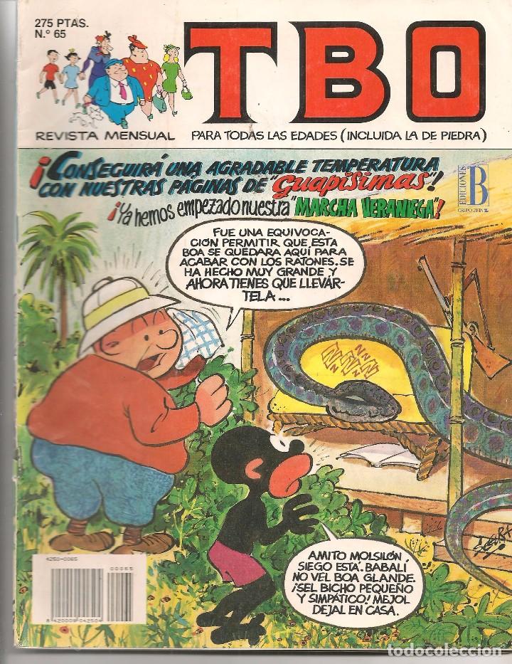 C&oacute;mics: TBO. N&ordm; 65. EDICIONES B. (ST/A7) - Foto 1