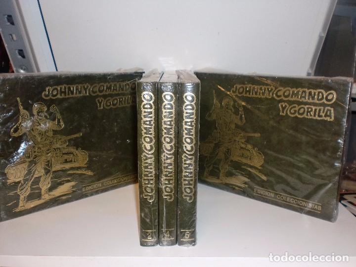 C&oacute;mics: JOHNNY COMANDO Y GORILA. - 5 VOLS. COLECCI&Oacute;N COMPLETA. C&Oacute;MICS. - Foto 1