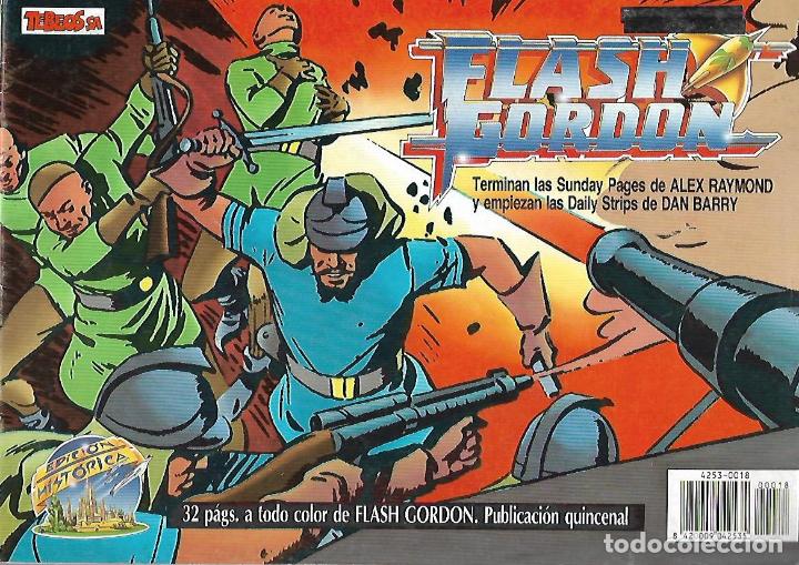 C&oacute;mics: TEBEO. FLASH GORDON. N&ordm; 18. EDICION HISTORICA. EDICIONES B - Foto 1