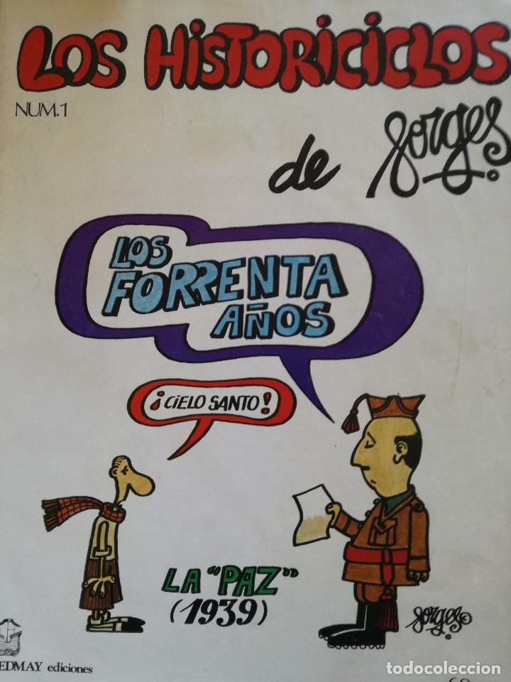 C&oacute;mics: Los historiciclos de forges, n&uacute;mero 1. A&ntilde;o 1977 - Foto 1