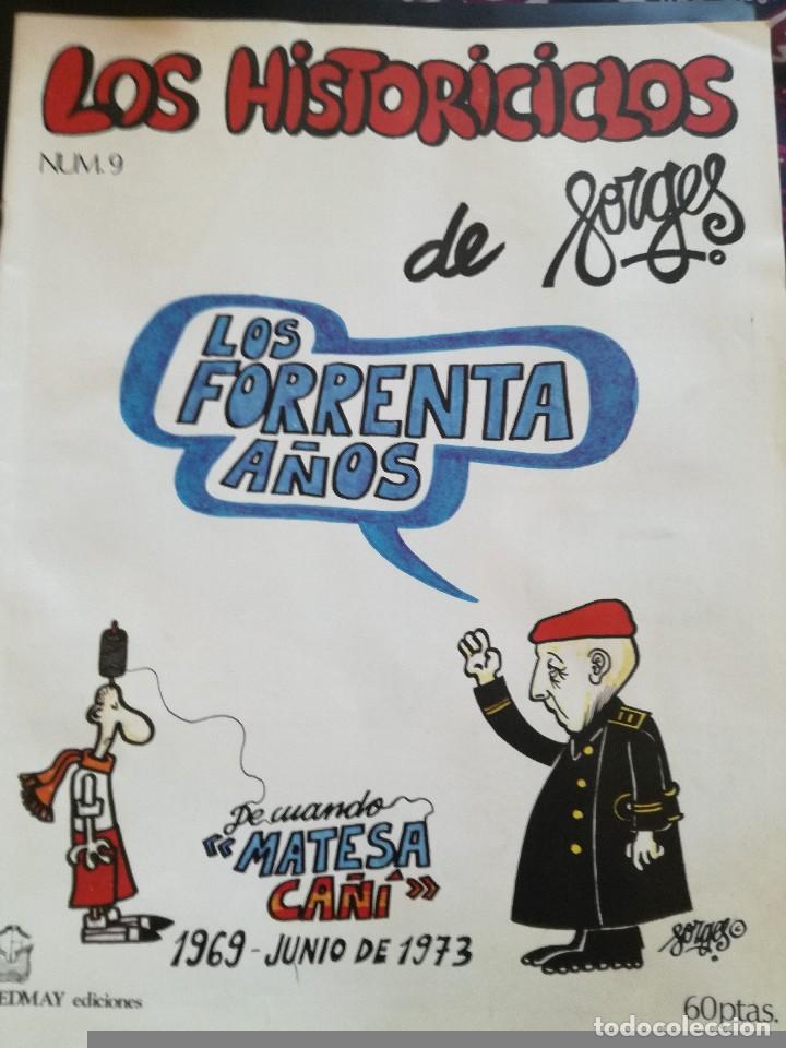 C&oacute;mics: Los historiciclos de forges, n&uacute;mero 9. A&ntilde;o 1977 - Foto 1