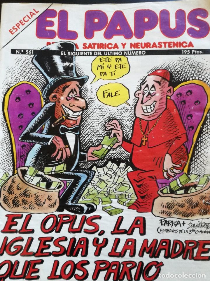 C&oacute;mics: Revista comic El Papus. N&uacute;mero 561, a&ntilde;o 1973 - Foto 1