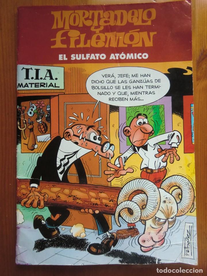 C&oacute;mics: Tebeo MORTADELO Y FILEM&Oacute;N: EL SULFATO AT&Oacute;MICO (2003) de Ediciones B - Foto 1
