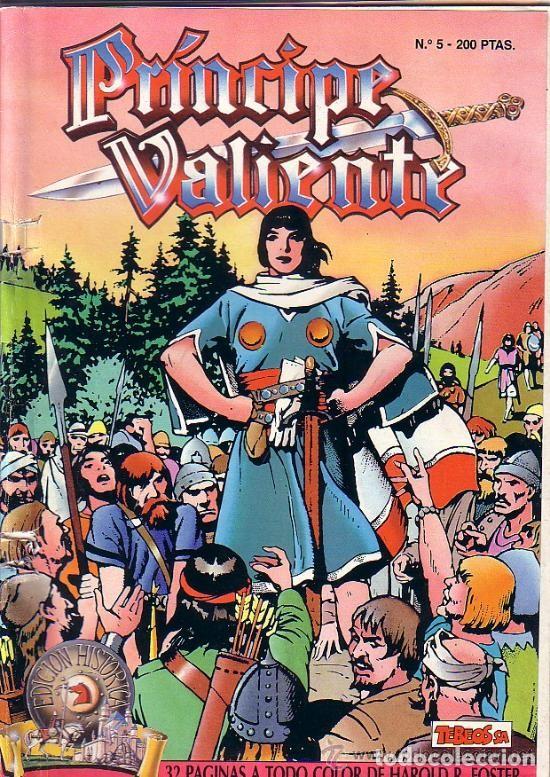 C&oacute;mics: EL PRINCIPE VALIENTE N&ordm; 5 EDICION HISTORICA EDICIONES B - Foto 1