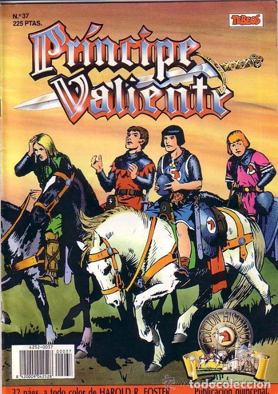 C&oacute;mics: EL PRINCIPE VALIENTE N&ordm; 37  EDICION HISTORICA EDICIONES B - Foto 1
