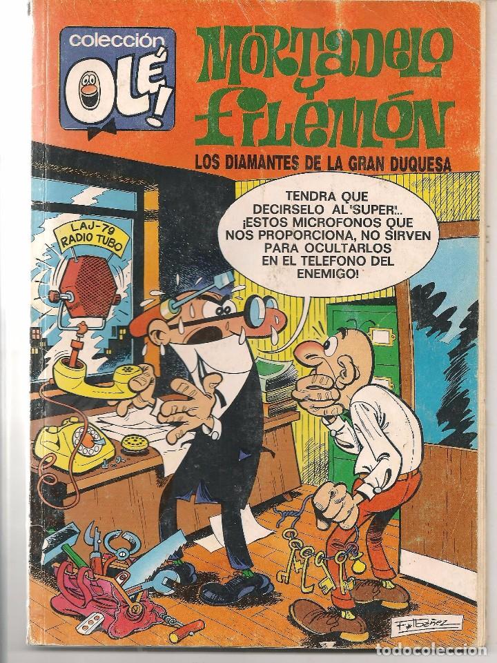 C&oacute;mics: OL&Eacute;!. MORTADELO Y FILEM&Oacute;N. N&ordm; 90. M. 18. EDICIONES B. 2&ordf; EDC. 1991. (C/A54). - Foto 1