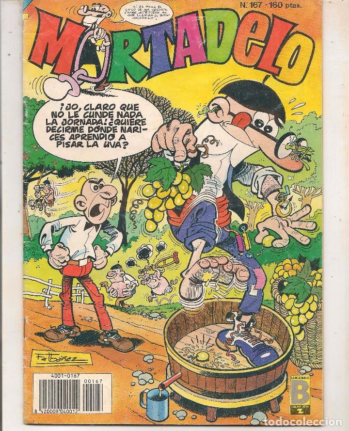 C&oacute;mics: MORTADELO. N&ordm; 167. EDICIONES B. 1990. (C/A54) - Foto 1
