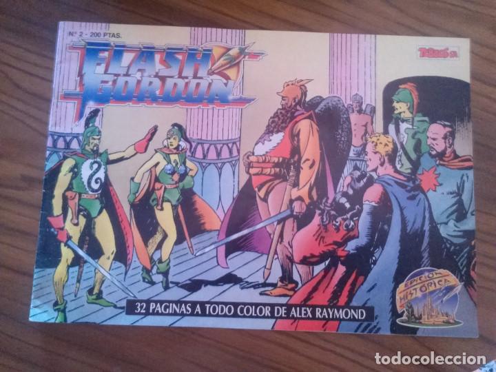 C&oacute;mics: FLASH GORDON 2. EDICI&Oacute;N HIST&Oacute;RICA. APAISADO. BUEN ESTADO. - Foto 1