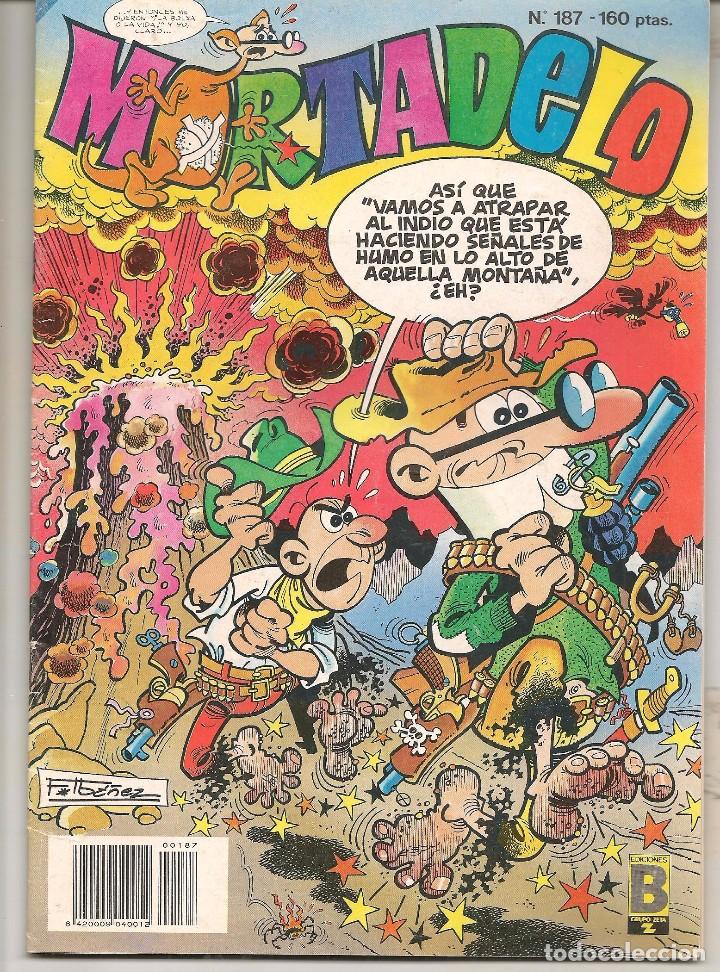C&oacute;mics: MORTADELO. N&ordm; 187. EDICIONES B. (ST/) - Foto 1