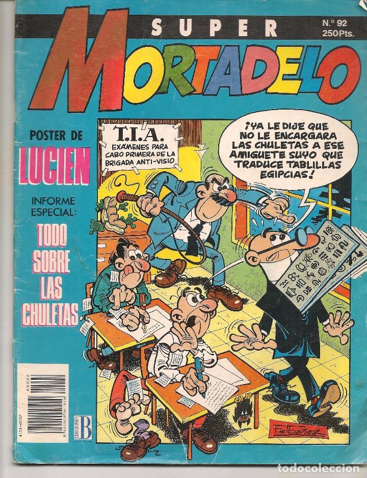 C&oacute;mics: SUPER MORTADELO. N&ordm; 92. EDICIONES B. (ST/) - Foto 1