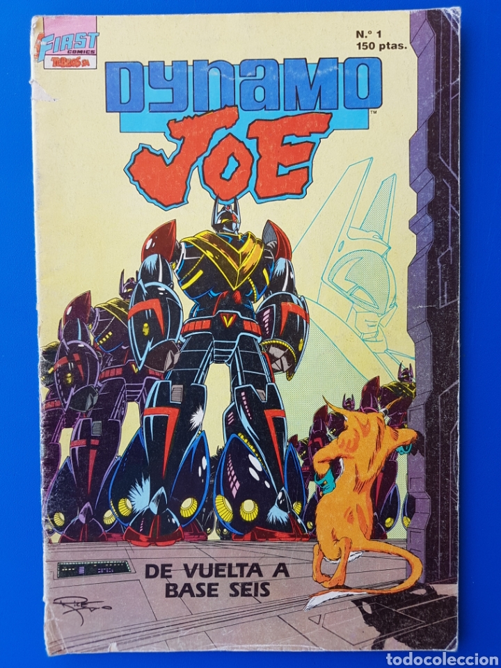 C&oacute;mics: Lote DYNAMO JOE N&deg;s 1, 2, 3 y 4 FIRST COMICS /EDICIONES B - Foto 2