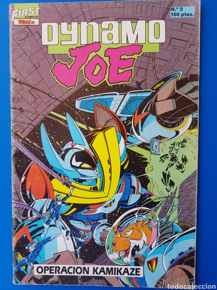 C&oacute;mics: Lote DYNAMO JOE N&deg;s 1, 2, 3 y 4 FIRST COMICS /EDICIONES B - Foto 4