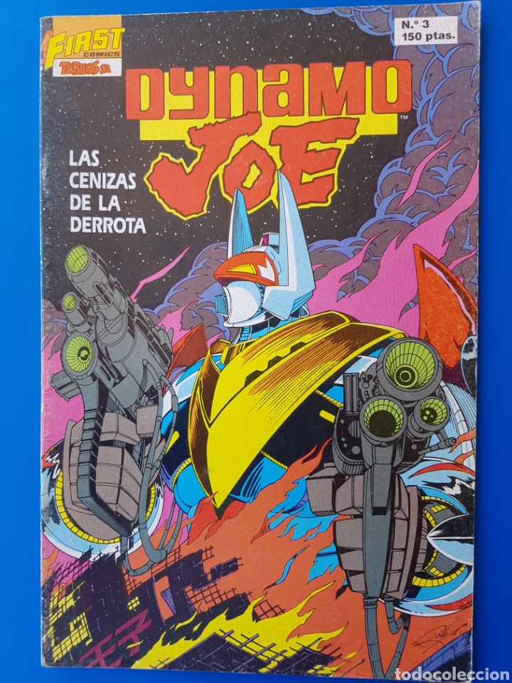 C&oacute;mics: Lote DYNAMO JOE N&deg;s 1, 2, 3 y 4 FIRST COMICS /EDICIONES B - Foto 5