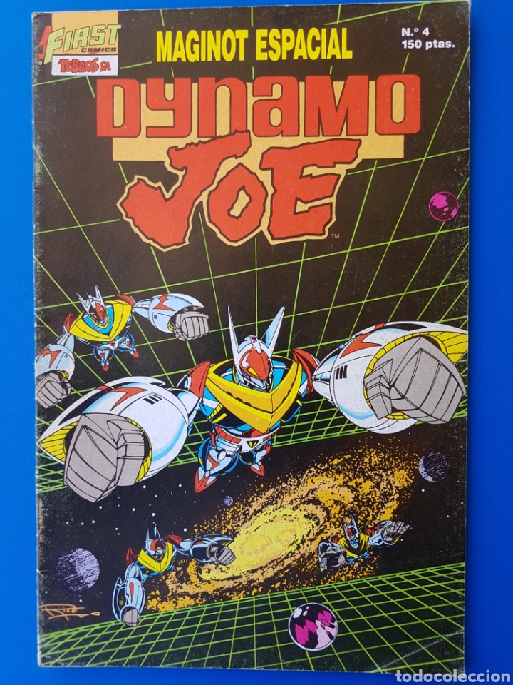 C&oacute;mics: Lote DYNAMO JOE N&deg;s 1, 2, 3 y 4 FIRST COMICS /EDICIONES B - Foto 6