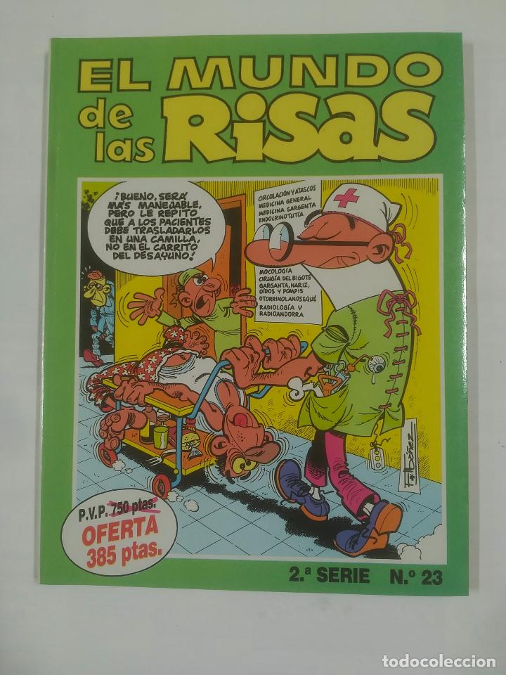 C&oacute;mics: EL MUNDO DE LAS RISAS N&ordm; 23. 2&ordf; SERIE. EDICIONES B. TDKC26 - Foto 1