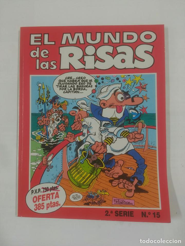 C&oacute;mics: EL MUNDO DE LAS RISAS N&ordm; 15. 2&ordf; serie. EDICIONES B. TDKC26 - Foto 1
