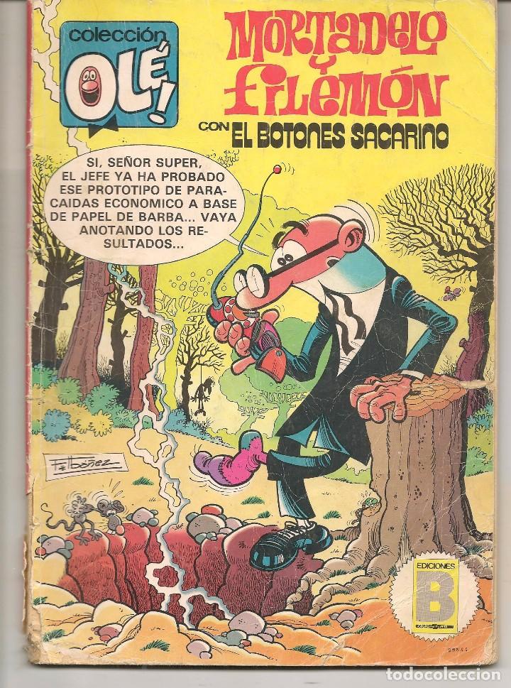 C&oacute;mics: OL&Eacute;!. MORTADELO Y FILEM&Oacute;N. N&ordm; 233-M28. EDICIONES B. 1987.(C/A57) - Foto 1