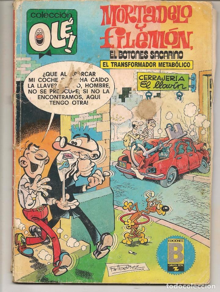 C&oacute;mics: OL&Eacute;!. MORTADELO Y FILEM&Oacute;N. N&ordm;  M 220. EDICIONES B. 1991.(C/A57) - Foto 1