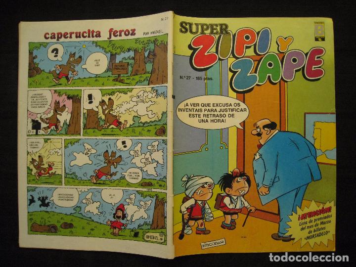 C&oacute;mics: SUPER ZIPI Y ZAPE - N&ordm; 27 - EDICIONES B. - Foto 3