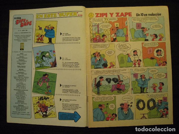C&oacute;mics: SUPER ZIPI Y ZAPE - N&ordm; 27 - EDICIONES B. - Foto 4