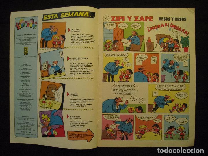 C&oacute;mics: ZIPI Y ZAPE - N&ordm; 85 - EDICIONES B. - Foto 4