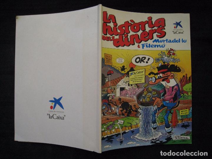 C&oacute;mics: MORTADELO I FILEMO - LA HISTORIA DELS DINERS - EDICIONES B - EN CATALA. - Foto 3