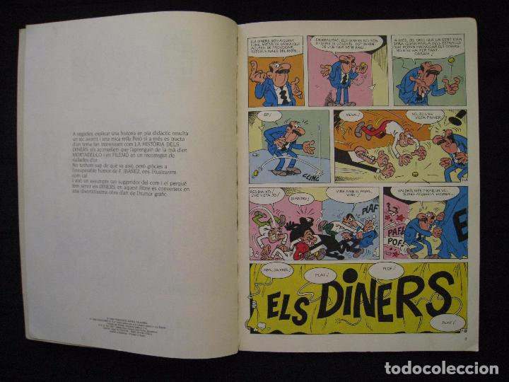 C&oacute;mics: MORTADELO I FILEMO - LA HISTORIA DELS DINERS - EDICIONES B - EN CATALA. - Foto 5