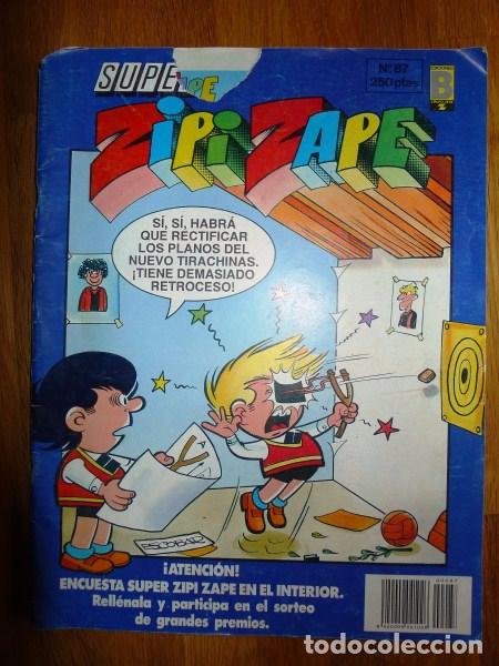 C&oacute;mics: SUPER ZIPI ZAPE. N&ordm; 87 ; 7-8-1991 - Foto 1