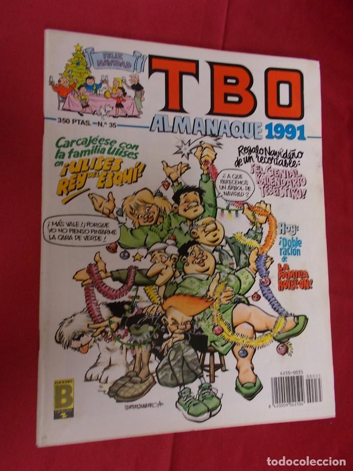 C&oacute;mics: ALMANAQUE TBO 1991. N&ordm; 35. EDICIONES B. - Foto 1