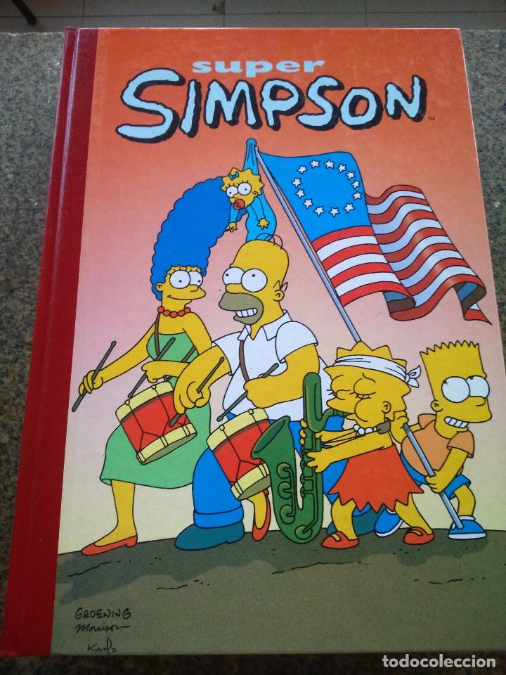 C&oacute;mics: SUPER SIMPSON N&ordm; 4 -- EDICIONES B - 2004 -- - Foto 1